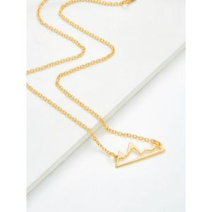 Gold Mountain Necklace NWT